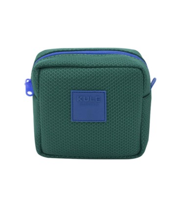 کیف لوازم شخصی و جانبی KULE مدل KL-1006 سبز آبی کاربنی