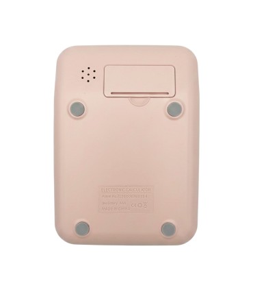 ماشین حساب فانتزی runzon مدل RZ817S - رنگ گلبهی