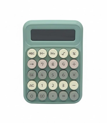 ماشین حساب فانتزی runzon مدل RZ817S - رنگ سبز