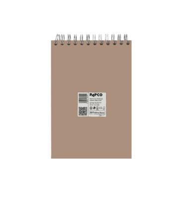 دفتر یادداشت جلد سخت سیمی 80 برگ پاپکو - طرح Autumn Afternoons