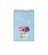 دفتر یادداشت جلد سخت سیمی 80 برگ پاپکو - طرح Dreamer Raccon