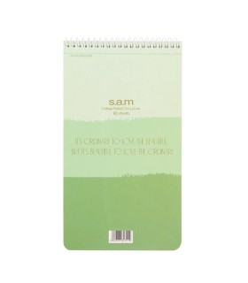 دفتر یادداشت سم با پرفراژ 22×12 سیم از 12 - طرح طبیعت