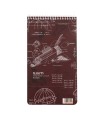 دفتر یادداشت سم با پرفراژ 22×12 سیم از 12 - طرح موشک
