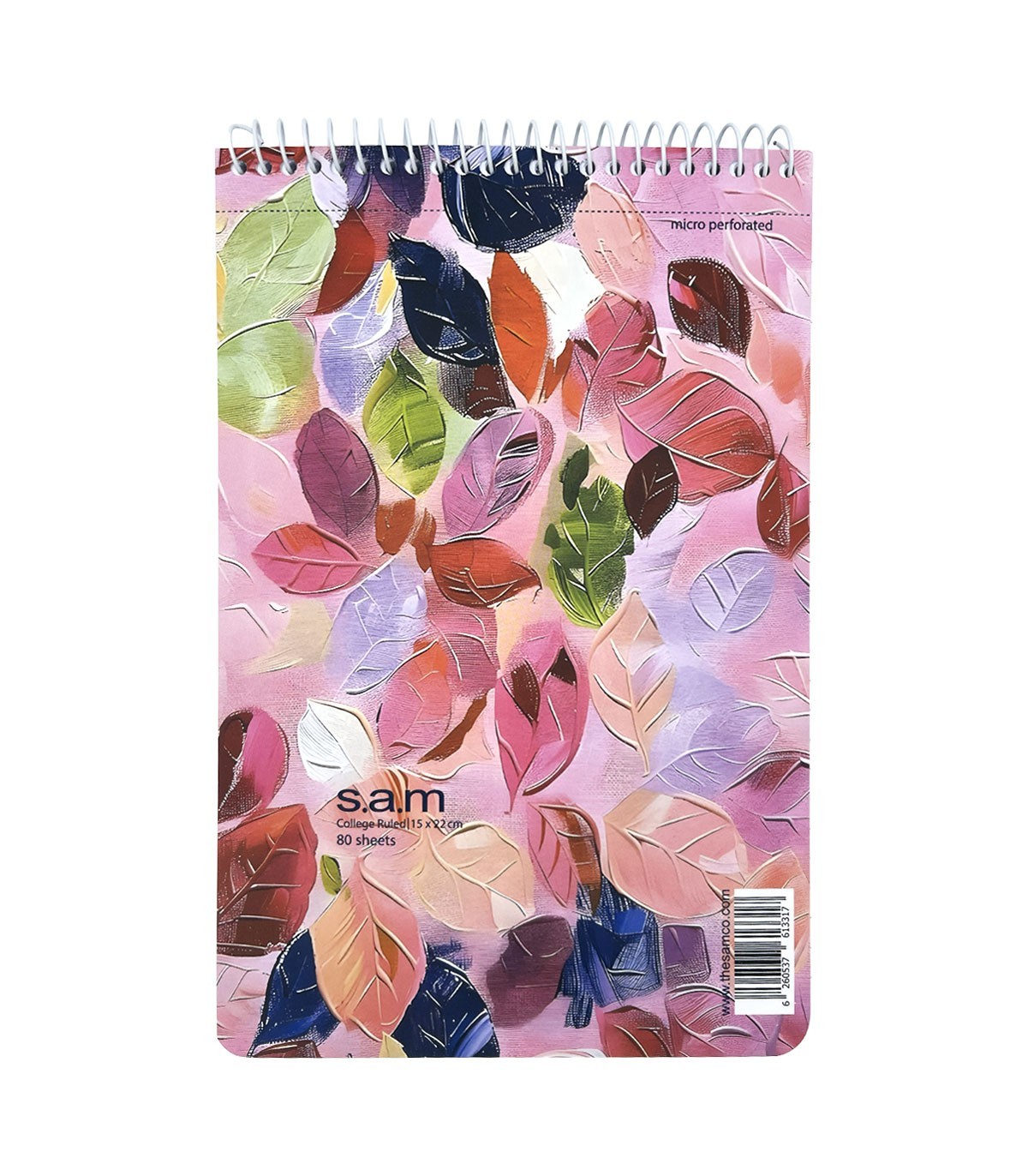 دفتر یادداشت سم با پرفراژ 22×15 سیم از 15 طرح برگ