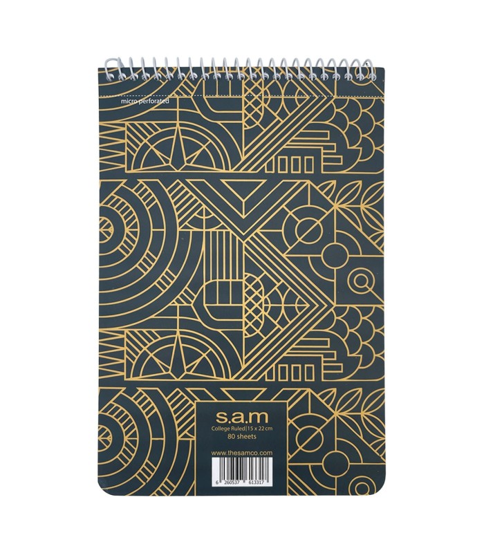 دفتر یادداشت سم با پرفراژ 22×15 سیم از 15 طرح اشکال