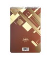 دفتر یادداشت سم با پرفراژ 22×15 سیم از 15 طرح مربع