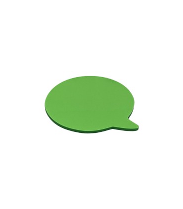 کاغذ یادداشت چسبدار (استیکی نوت) شفاف JinxIn مدل bubble - رنگ سبز
