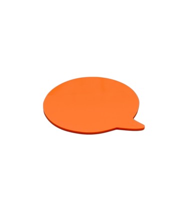 کاغذ یادداشت چسبدار (استیکی نوت) شفاف JinxIn مدل bubble - رنگ نارنجی
