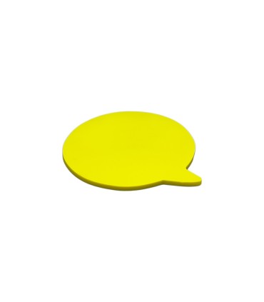 کاغذ یادداشت چسبدار (استیکی نوت) شفاف JinxIn مدل bubble - رنگ زرد