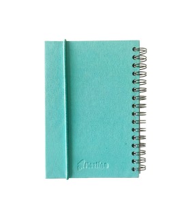 دفتر یادداشت 80 برگ مازلاین مدل Life Note - رنگ فیروزه ای