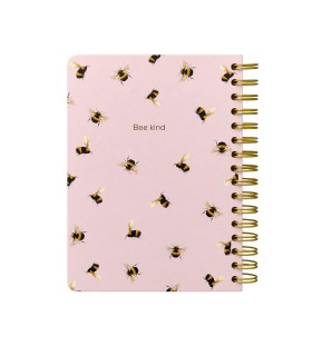 دفتر کلاسیک سیمی ۱۰۰ برگ دات نوت - طرح Bee Kind