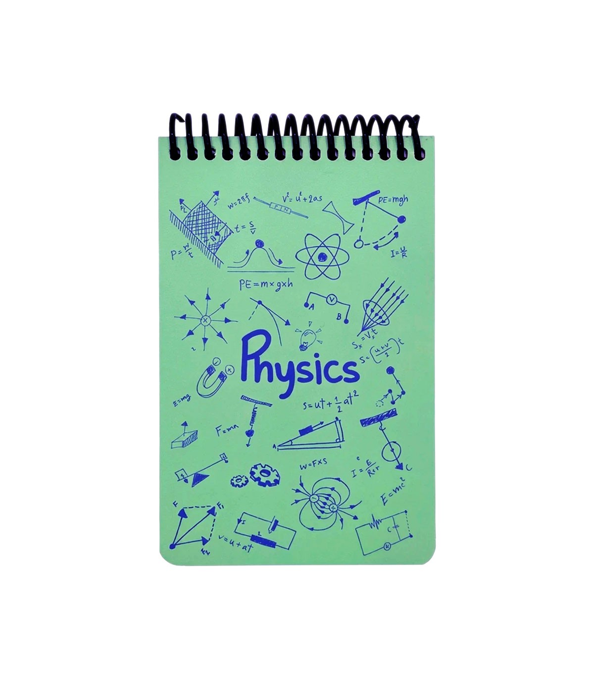 دفتر یادداشت A6  فیزیک دات نوت سری Science رنگ سبز