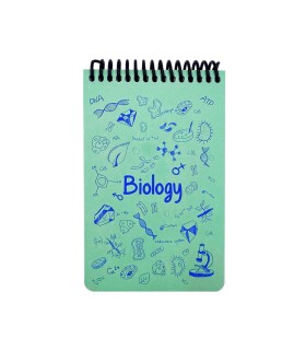 دفتر یادداشت A6  زیست دات نوت سری Science رنگ سبز