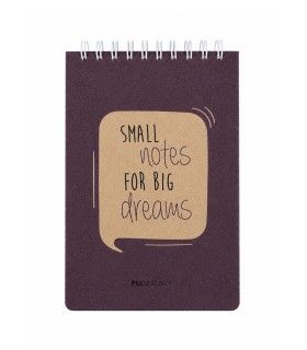 دفتر یادداشت پیل سایز A5 مدل گیومه طرح Big Dreams 2