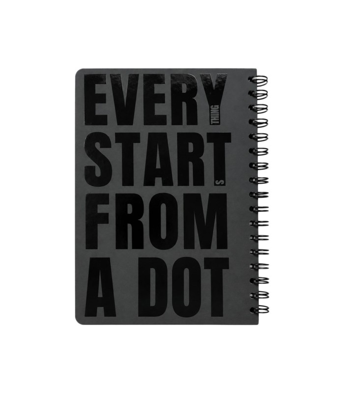 دفتر کلاسیک سیمی ۱۰۰ برگ دات نوت - طرح DOT