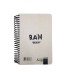 دفتر 90 برگ RAW and GREY مدل DESIGN