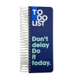 دفتر سیمی TO DO دات نوت 120 برگ طرح Don't Delay Do It Today