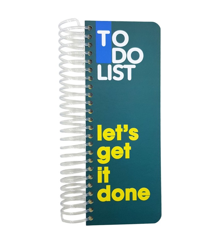 دفتر سیمی TO-DO دات نوت 120 برگ طرح let's get it done