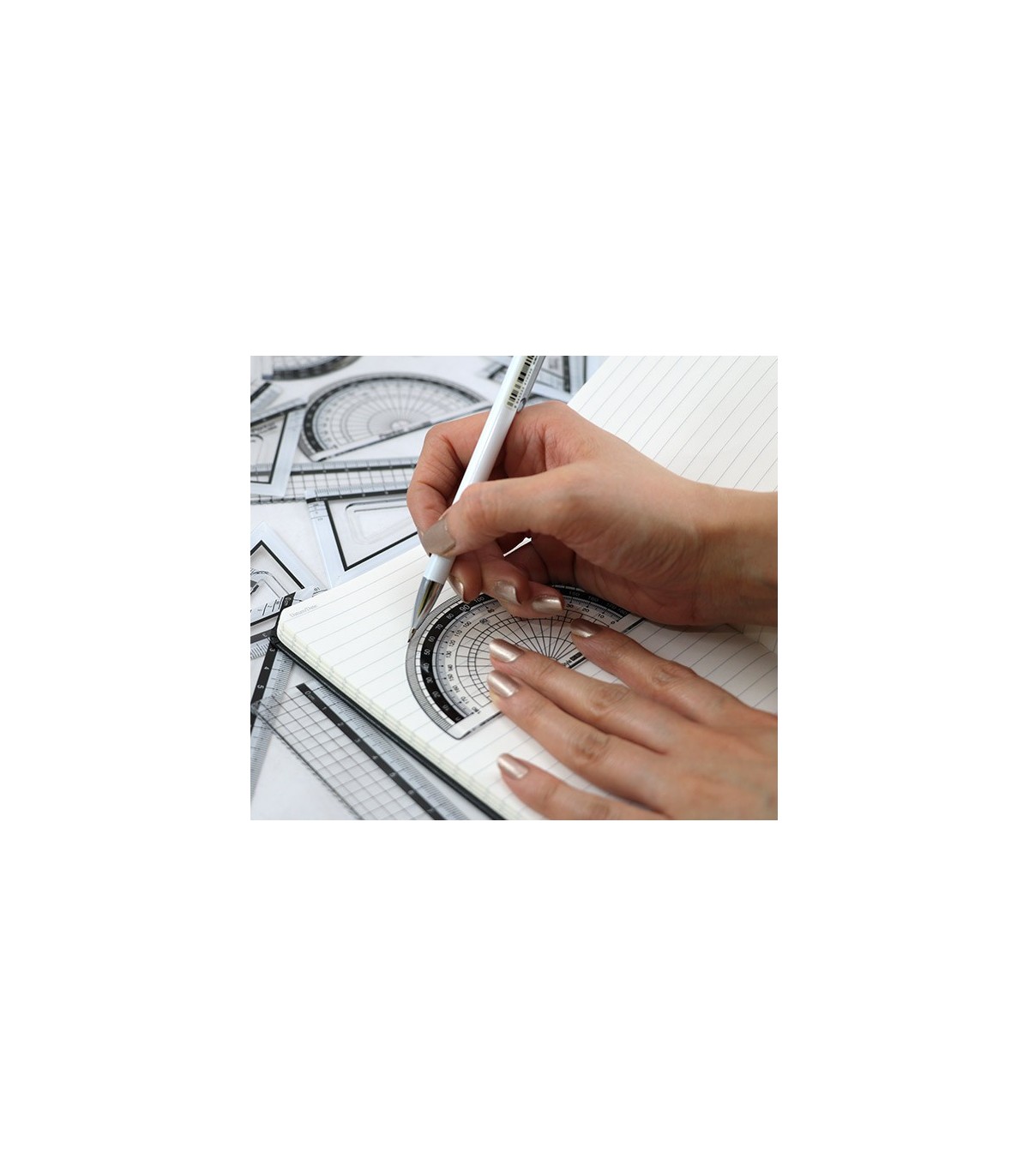ست 4 تکه خط کش De Style پنتر