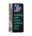 دفتر سیمی TO DO دات نوت 120 برگ طرح noting will work unless you do