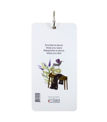 دفتر یادداشت حلقه دار women's life - طرح 3