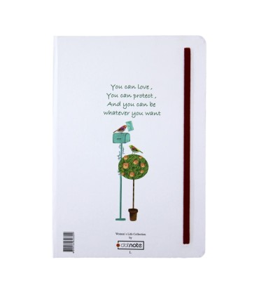 دفتر  100 برگ Women’s Life دات نوت- طرح 1