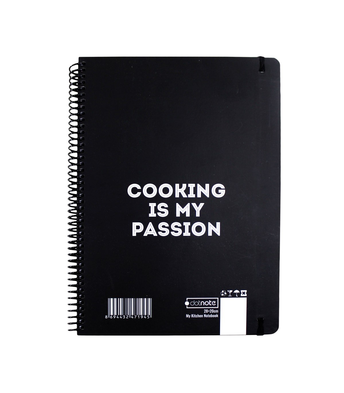 دفتر آشپزی دات نوت سری my kitchen- طرح 2