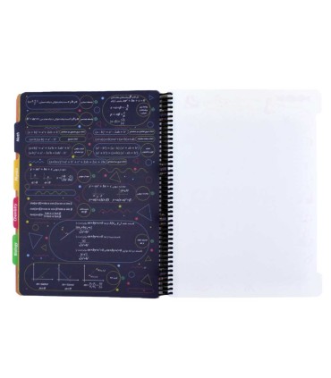 دفتر سیمی 160 برگ دات نوت مدل my science- سایز وزیری