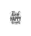 استیکر طرح think happy thoughts