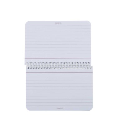 دفتر یادداشت سم با پرفراژ 10×15 سیم از 15 طرح 240