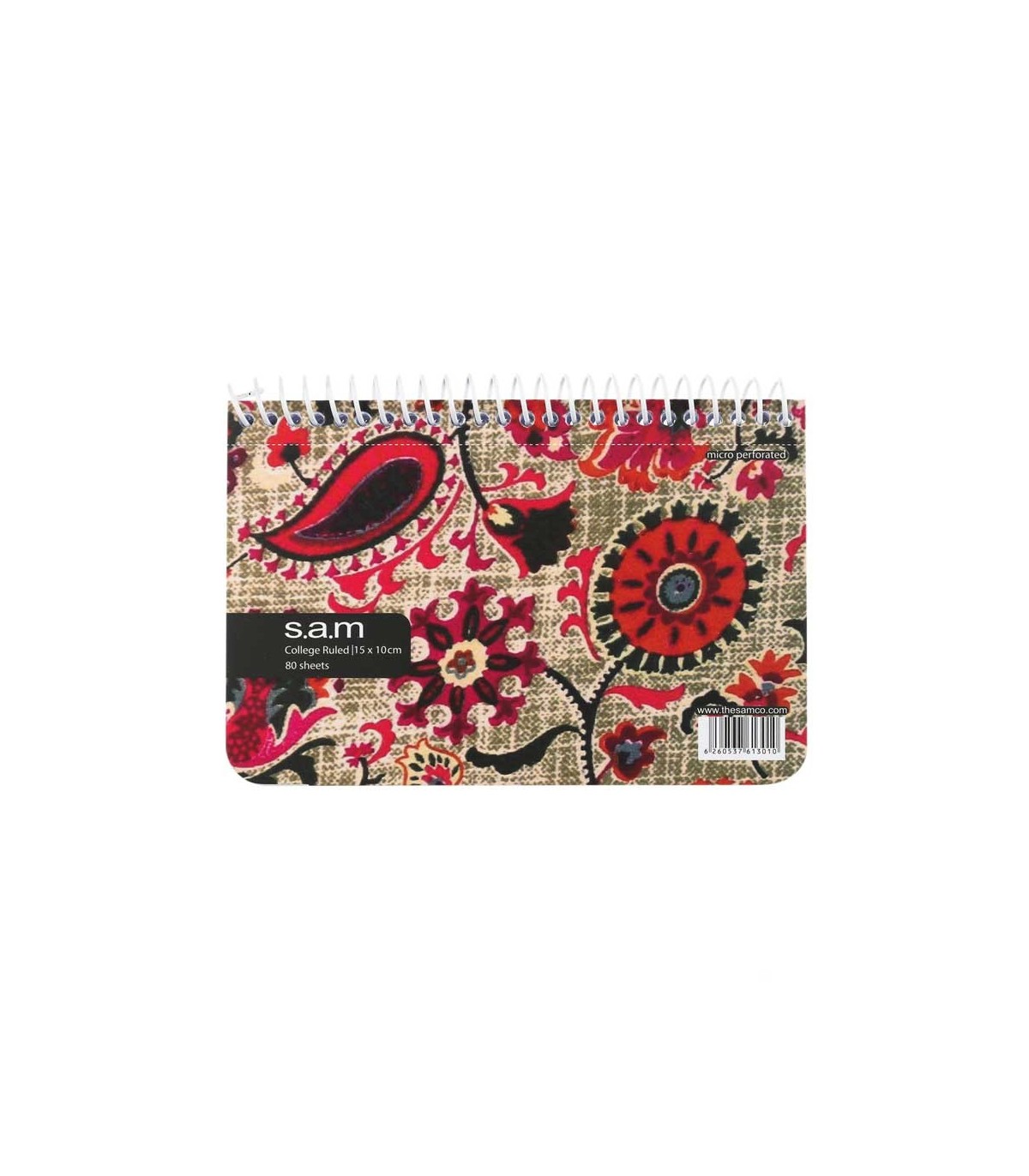 دفتر یادداشت سم با پرفراژ 10*15 سیم از 15 طرح 241
