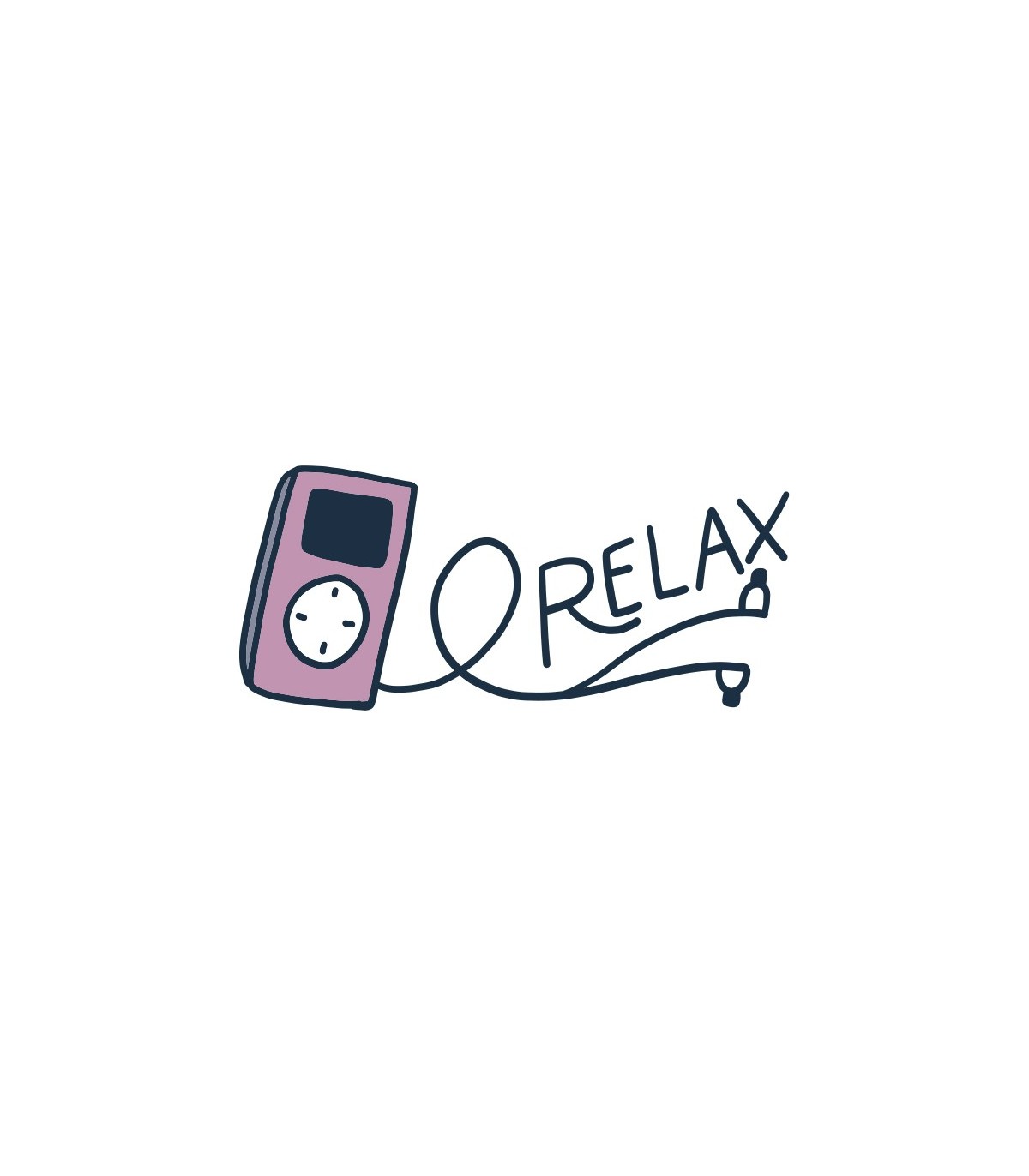 خرید اینترنتی استیکر طرح Relax