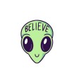 استیکر طرح Believe