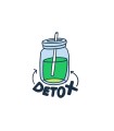 استیکر طرح Detox