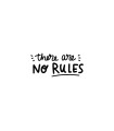 استیکر طرح there are no rules