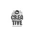 استیکر طرح be creative