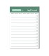 دفترچه لیست کارها (TO DO list) - 50 برگ