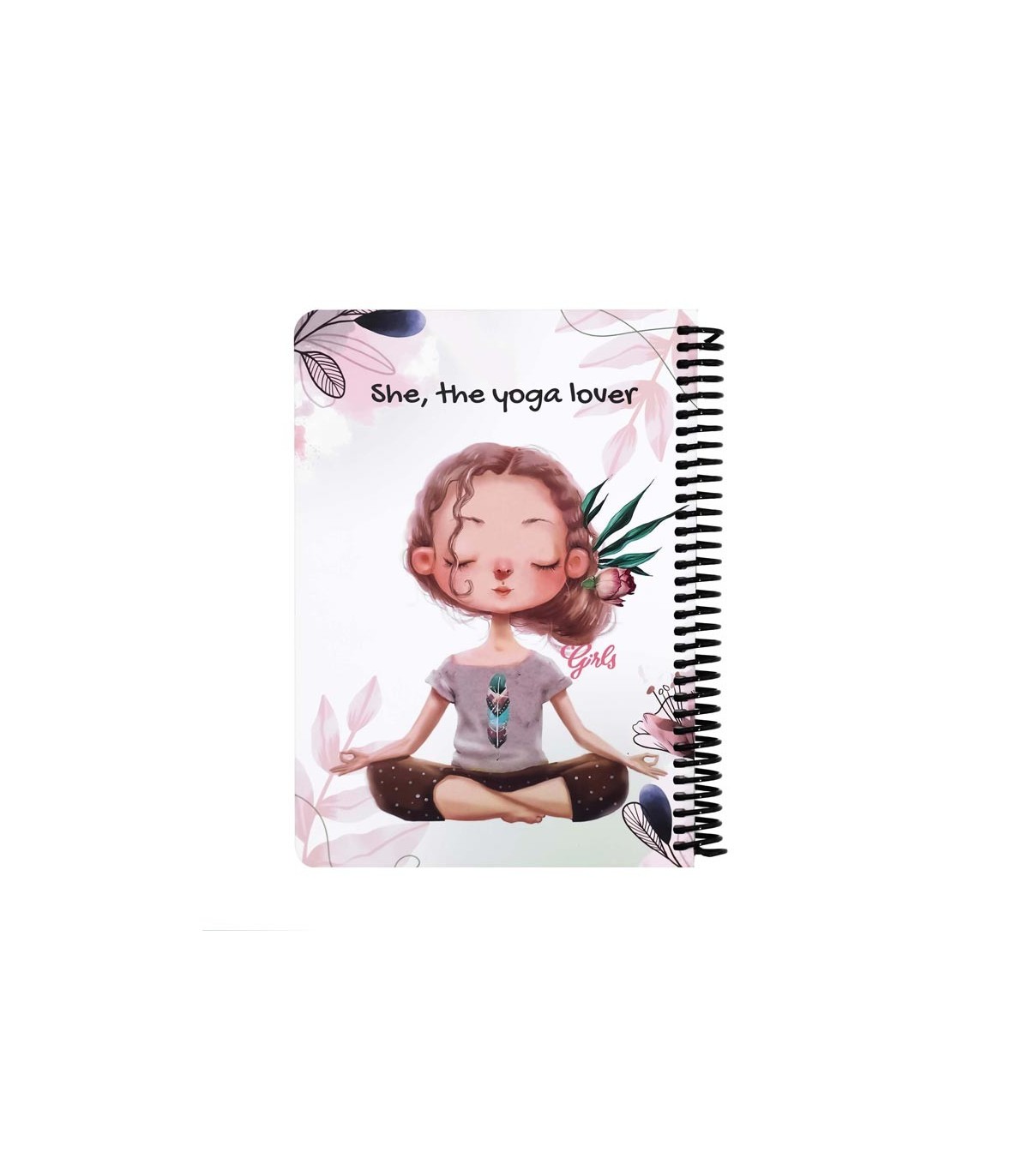 دفتر یادداشت دات نوت سری دختران-طرح yoga lover 1