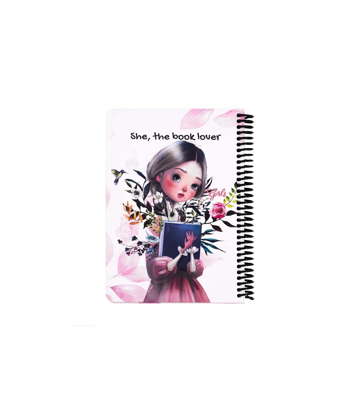 دفتر یادداشت دات نوت سری دختران-طرح book lover