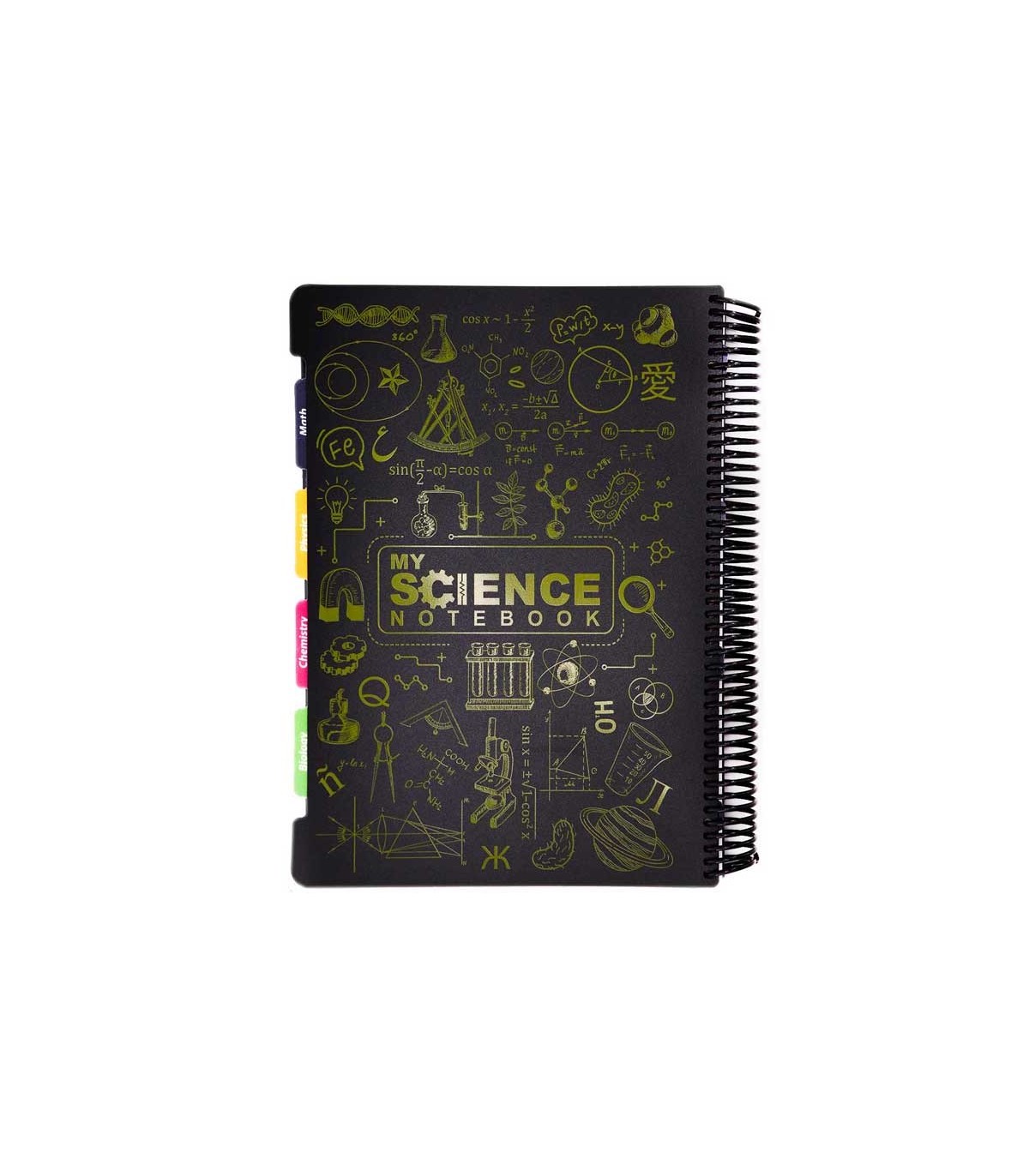 خرید اینترنتی دفتر سیمی 160 برگ دات نوت مدل my science- سایز وزیری