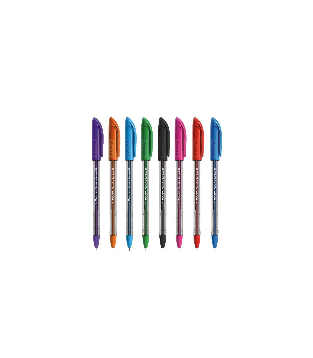 خودکار پنتر مدل نانو آنتی باکتریال کد DP-105 بسته 8 عددی