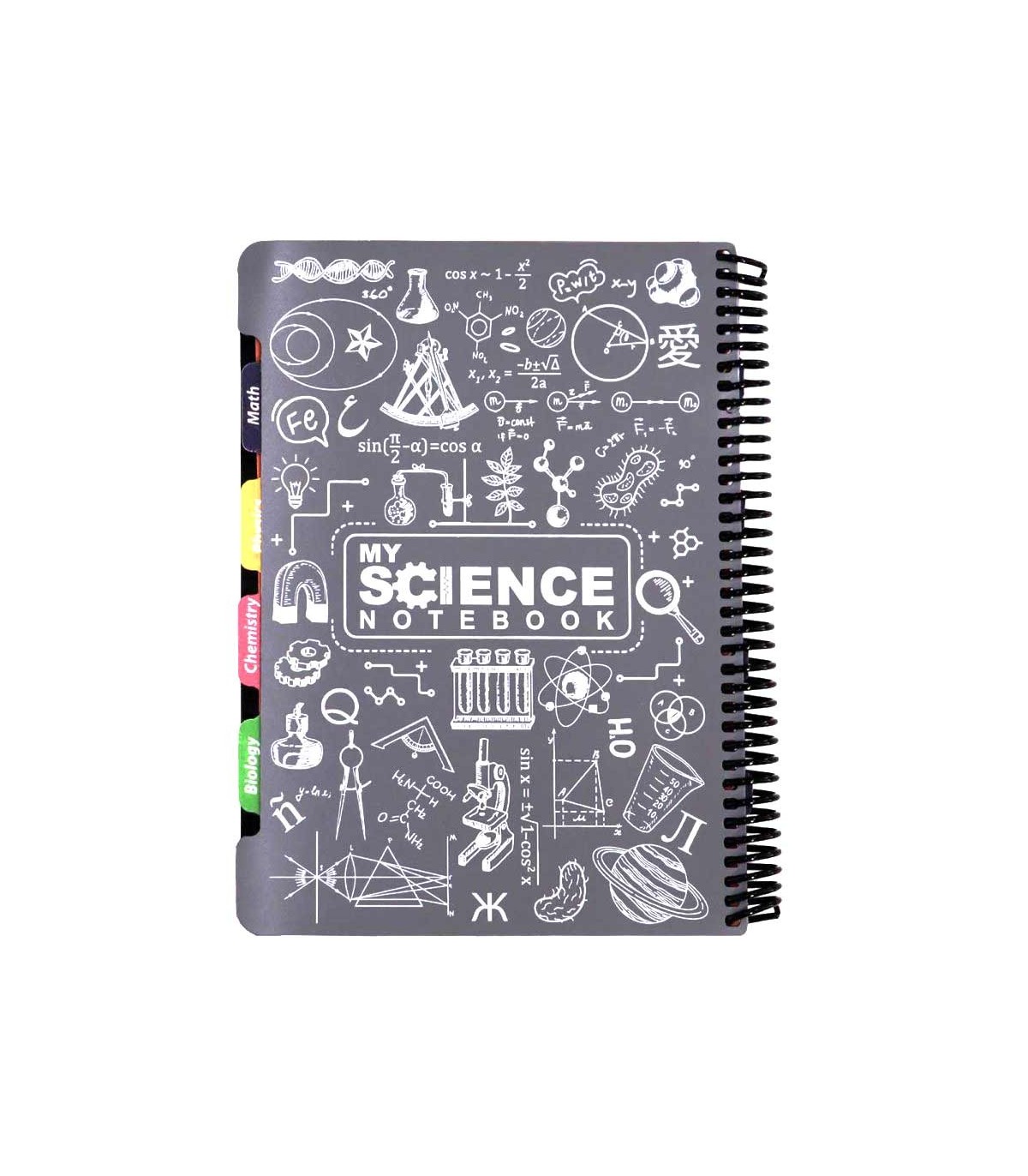 دفتر سیمی 160 برAگ دات نوت مدل my science- سایز رحلی